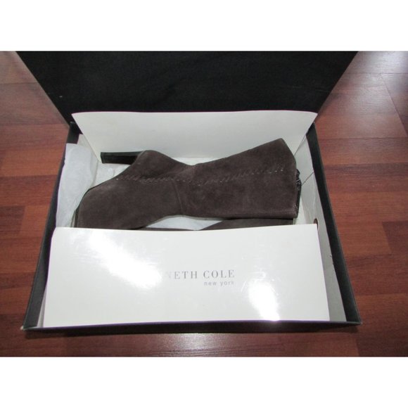 Kenneth Cole Leather Suede Boots Sz EUR 38 med - Picture 6 of 10